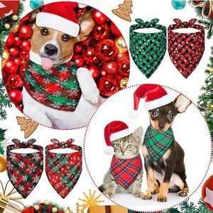 DOG CAT BANDANAS - NWT